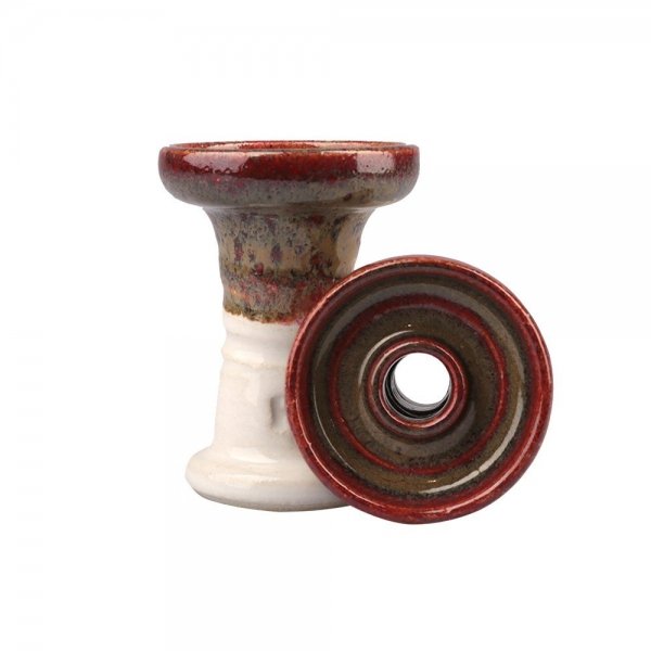 Купить Чаша Hookah John HJ 80 feet Red Eye over White