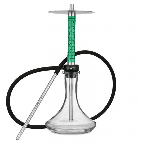 Купить Geometry Hookah Little Bro Honeycomb Green