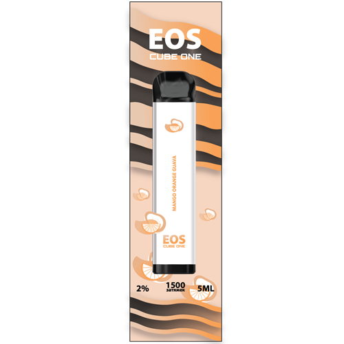 Купить EOS Cube One - MANGO ORANGE GUAVA, 1500 затяжек, 20 мг (2%)