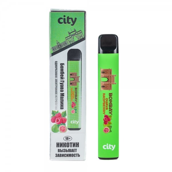 Купить City Streets - Бомбей (Гуава-Малина), 550 затяжек, 18 мг (1,8%)