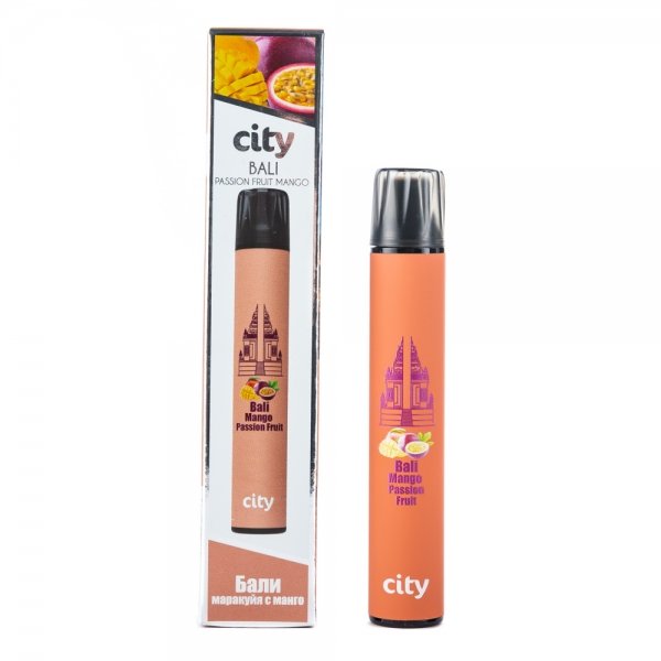 Купить City Subway - Bali Passion Fruit Mango (Бали Манго маракуйя), 900 затяжек, 18 мг (1,8%)