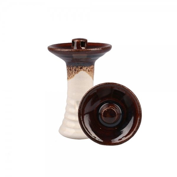 Купить Чаша Hookah John HJ Flying saucer Root beer over white