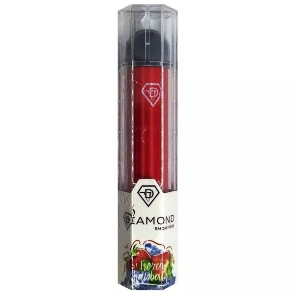 Купить Diamond - Frozen Strawberry (Ледяная Клубника), 500 затяжек, 20 мг (2%)