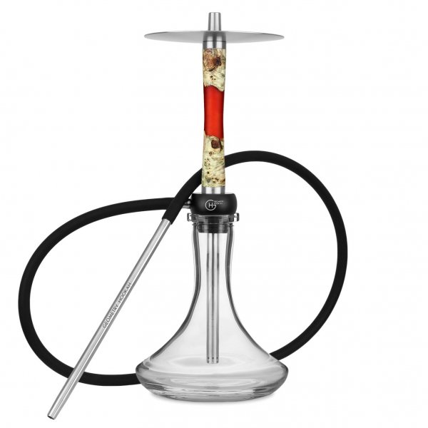 Купить Geometry Hookah Little Bro Woody Epox Pile Orange