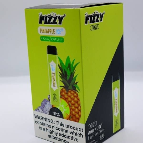 Купить FIZZY Jungle - Ананас Лед, 450 затяжек, 20 мг (2%)
