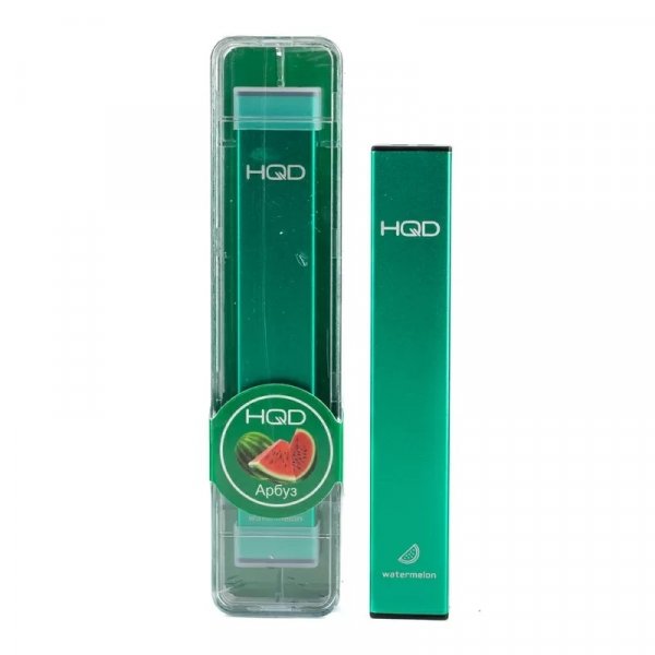 Купить HQD Ultra Stick - Watermelon (Арбуз), 500 затяжек, 20 мг (2%)