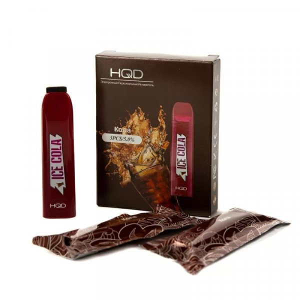 Купить HQD V2 - Cola (Кола), 300 затяжек, 20 мг (2%)