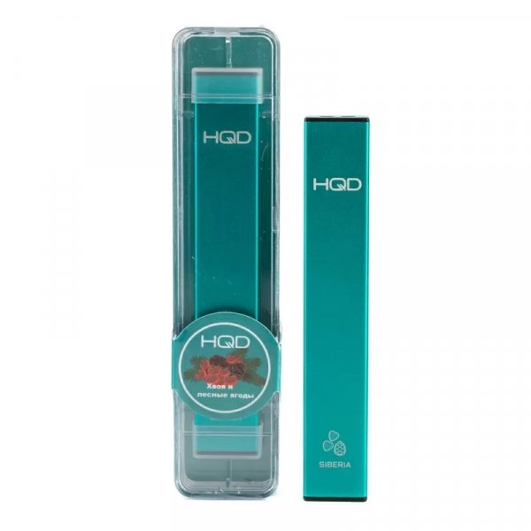 Купить HQD Ultra Stick - SIBERIA (Мята, Хвоя, Лесные ягоды), 500 затяжек, 20 мг (2%)