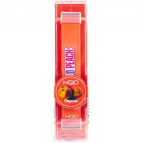 Купить HQD Stark - Peach (Персик), 300 затяжек, 20 мг (2%)