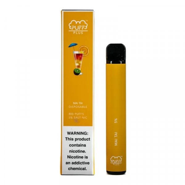 Купить Puff PLUS - Mai Tai (Май Тай), 800 затяжек, 20 мг (2%)