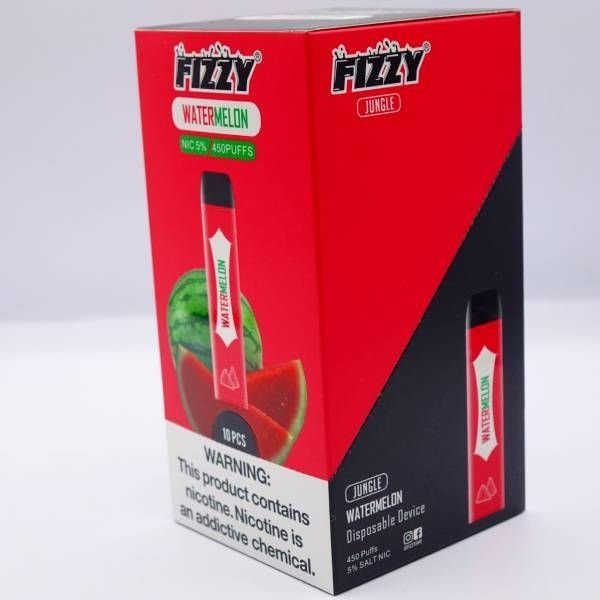 Купить FIZZY Jungle - Арбуз, 450 затяжек, 20 мг (2%)