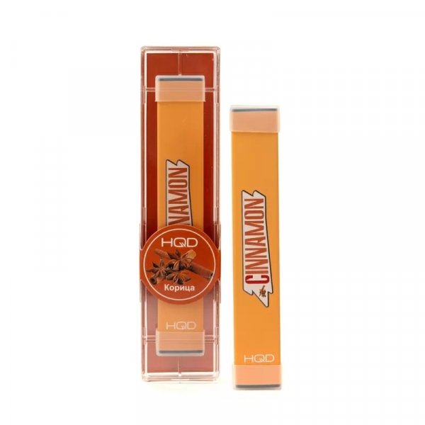 Купить HQD Stark - Cinnamon (Корица), 300 затяжек, 20 мг (2%)