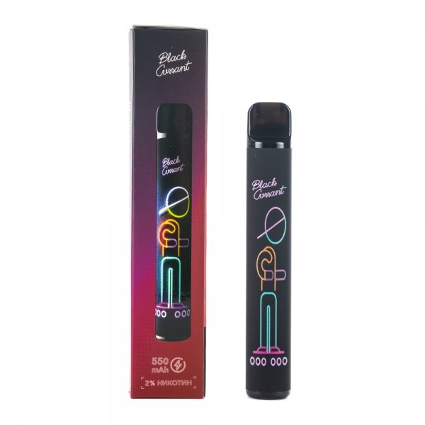Купить Crash R2 - Black Currant (Черная Смородина), 800 затяжек, 20 мг (2%)
