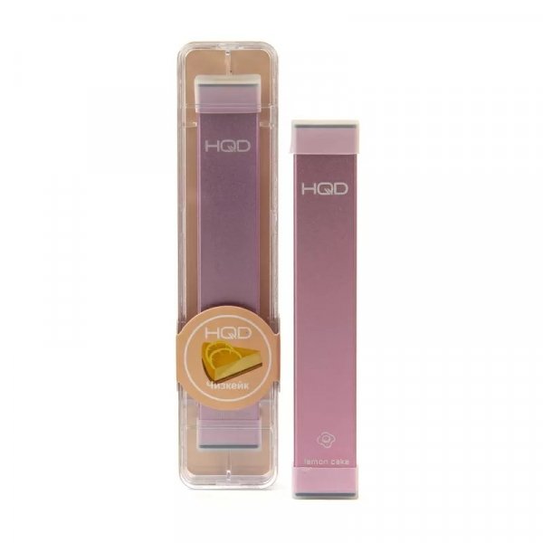Купить HQD Ultra Stick - Lemon Cake (Лимонный Чизкейк), 500 затяжек, 20 мг (2%)