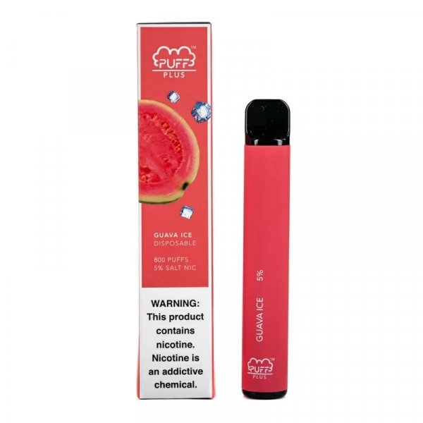 Купить Puff PLUS - Guava Ice(Гуава Лёд) 800 затяжек, 20 мг (2%)