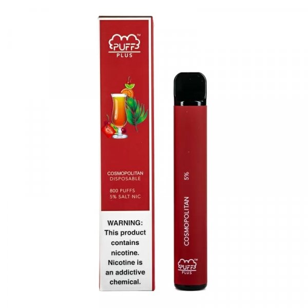 Купить Puff PLUS - Cosmopolitan (Космополитен), 800 затяжек, 20 мг (2%)
