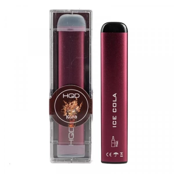 Купить HQD Maxim - Cola (Кола), 400 затяжек, 20 мг (2%)