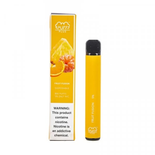 Купить Puff PLUS - Fruit Fusion (Мультифрукт), 800 затяжек, 20 мг (2%)