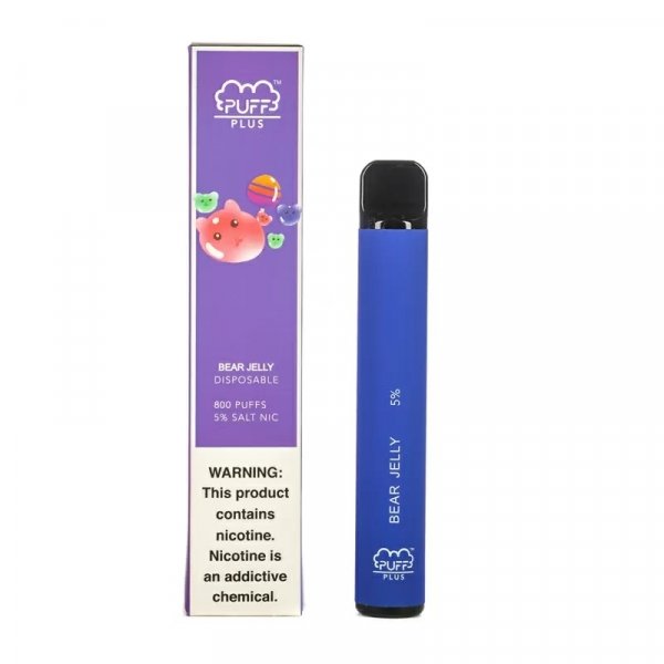 Купить Puff PLUS - Bear Jelly (Желе), 800 затяжек, 20 мг (2%)