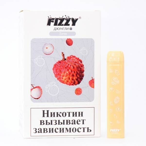 Купить FIZZY Джунгли - Личи, 700 затяжек, 20 мг (2%)