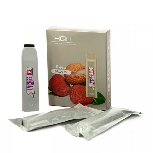 Купить HQD V2 - Lychee (Личи), 300 затяжек, 20 мг (2%)