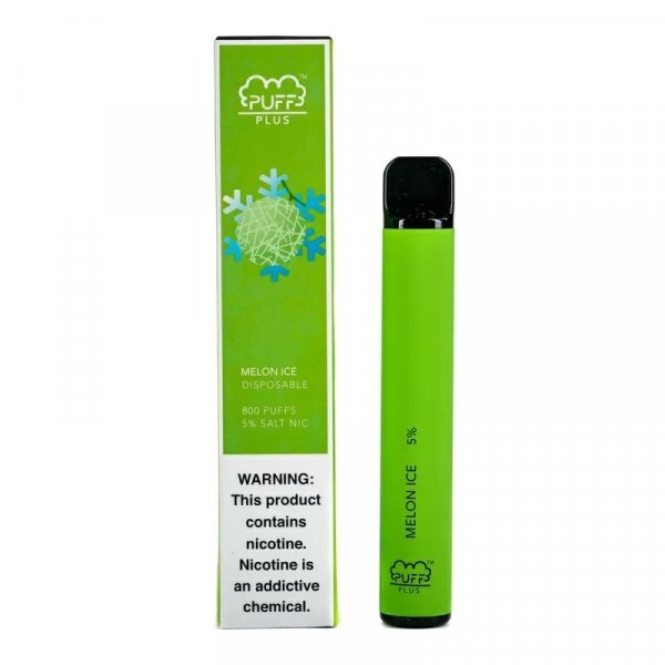 Купить Puff PLUS - Melon Ice (Дыня Лёд), 800 затяжек, 20 мг (2%)
