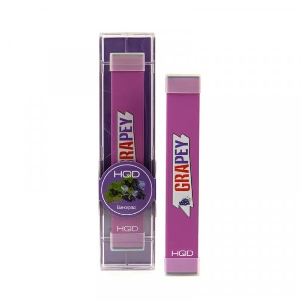 Купить HQD Stark - Grapey (Виноград), 300 затяжек, 20 мг (2%)