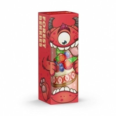 Купить Monster Cake Forest Berries (Пирог, Черная смородина, Малина), 120 мл, 0, 3 %
