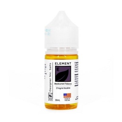 Купить Element Salt Black Currant Tobacco (Табак, Черная смородина), 30 мл, 2 %