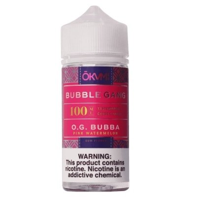 Купить Okami Bubble Gang OG Bubba Shortfill (Арбузная жвачка), 100 мл, 0 %