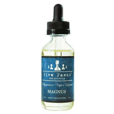 Купить Five Pawns Blue Magnus (Зеленое яблоко, Карамель, Арахисовая крошка, Морская соль), 60 мл, 0 %