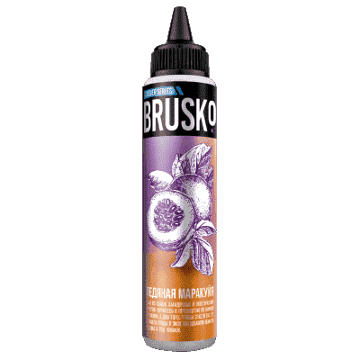 Купить Brusko Ледяная маракуйя, 60 мл, 0 %