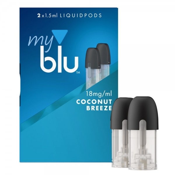 Купить Картридж МyВlu Imperial Coconut Breeze (Кокос, Ананас) х 2