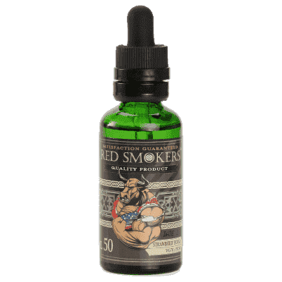 Купить Red Smokers New Strawberry Hookah (Кальянная клубника), 50 мл, 0 %
