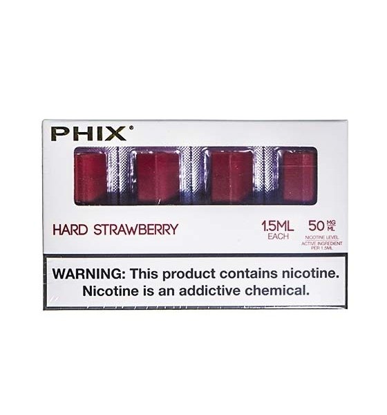 Купить Картридж Phix Hard Strawberry (Клубника) х 4