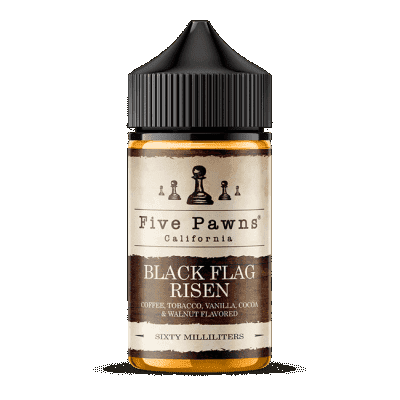 Купить Five Pawns Original Black Flag Risen (Миндальный капучино, Трюфель), 60 мл, 0 %