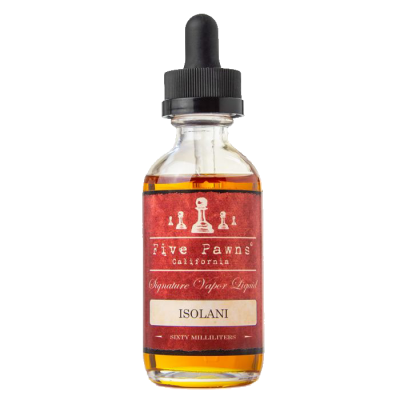 Купить Five Pawns Red Isolani (Печенье с лимоном и глазурью), 60 мл, 0,6 %