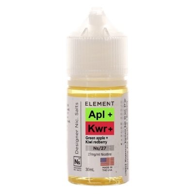 Купить Element Salt Green Apple + Kiwi Redberry (Зеленое яблоко + Киви и Лесные ягоды), 30 мл, 2 %