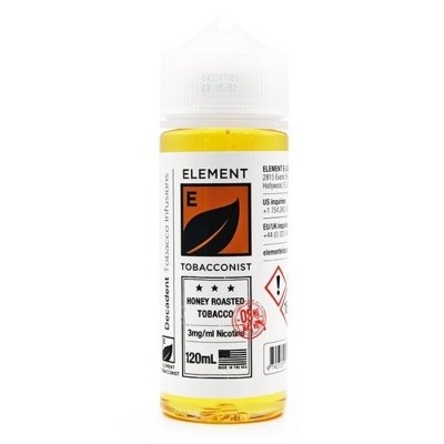 Купить Element Tobacco Honey Roasted (Табак, Мед), 120 мл, 0 %