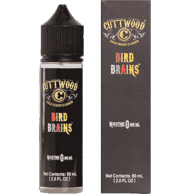 Купить Cuttwood Bird Brains (Фрукты, Хлопья), 60 мл, 0 %