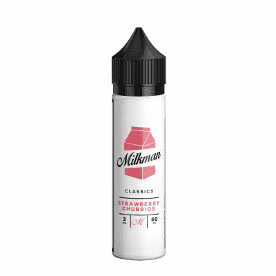 Купить The Milkman Classics Strawberry Churrios (Плюшки с сахаром, Корица, Клубника), 60 мл, 0,3 %