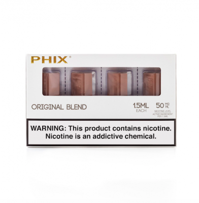 Купить Картридж Phix Original Blend (Табачная смесь) х 4