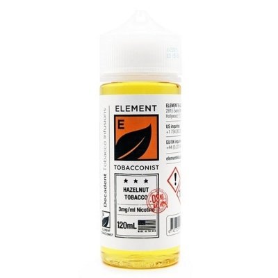 Купить Element Hazelnut Tobacco (Фундук, Табак), 120 мл, 0 %