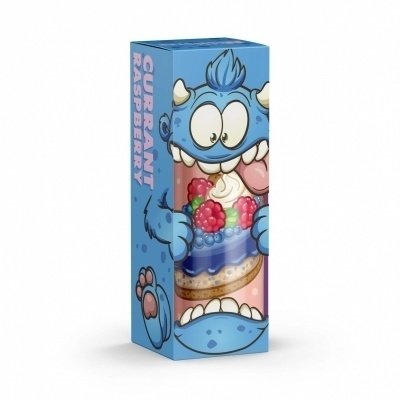 Купить Monster Cake Banana Caramel Nut (Пирог, Черная смородина, Малина, Крем), 120 мл, 0, 3 %