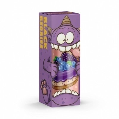 Купить Monster Cake Banana Caramel Nut (Пирог, Черника, Ежевика), 120 мл, 0, 3 %