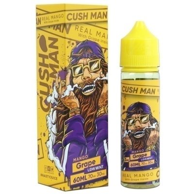 Купить Nasty Juice Cush Man Mango Grape (Манго и Виноград), 60 мл, 0 %