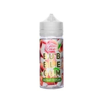 Купить Cotton Candy Bubblegum Белый Персик, 120 мл, 0 %