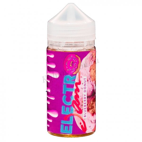Купить Electro Jam Blueberry Donut (Черничный Пончик), 100 мл, 0 %