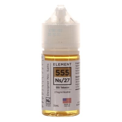 Купить Element Salt 555 Tobacco (Табак, Орехи), 30 мл, 2 %