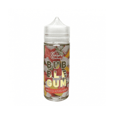Купить Cotton Candy Bubblegum Манго и Клубника, 120 мл, 0 %